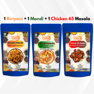 Biriyani Masala 50g + Mandi Masala 50g + Chicken 65 Masala 100g (Combo Pack)