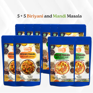 5 + 5 Biriyani and Mandi Masala (50 gram)